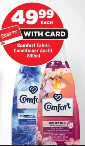 OK Foods Comfort Fabric Conditioner offer