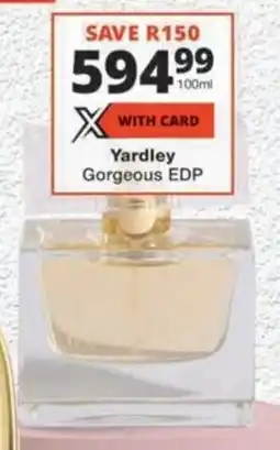 MediRite Yardley Gorgeous EDP offer