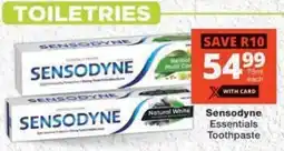 MediRite Sensodyne Essentials Toothpaste offer