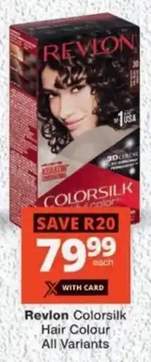 MediRite Revlon Colorsilk Hair Colour All Variants offer