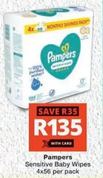 MediRite Pampers Sensitive Baby Wipes offer