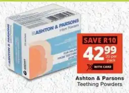 MediRite Ashton & Parsons Teething Powders offer