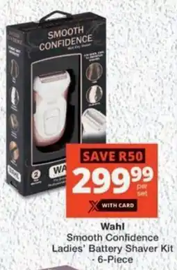 MediRite Wahl Smooth Confidence Ladies' Battery Shaver Kit offer