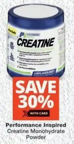 MediRite Performance Inspired Creatine Monohydrate Powder offer