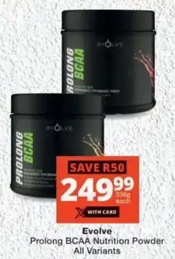 MediRite Evolve Prolong BCAA Nutrition Powder offer
