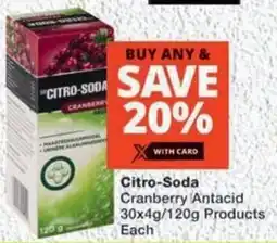 MediRite Citro-Soda Cranberry Antacid Products offer