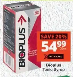 MediRite Bioplus Tonic Syrup offer