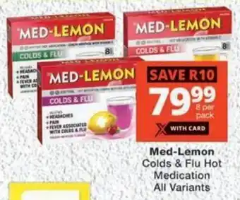 MediRite Med-Lemon Colds & Flu Hot Medication All Variants offer