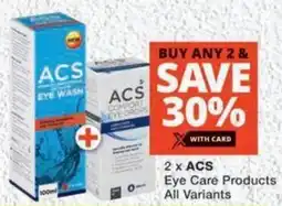 MediRite ACS Eye Care Products All Variants offer