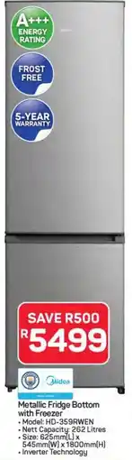 Pick n Pay Metallic Fridge Bottom with Freezer offer