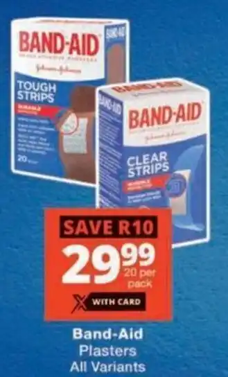 MediRite Band-Aid Plasters All Variants offer