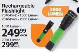 Mica Kaufmann Rechargeable Flashlight offer