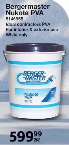 Mica Bergermaster Nukote PVA offer