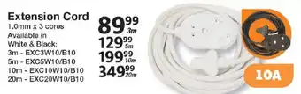 Mica Extension Cord offer