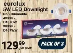 Mica Eurolux 5W LED Downlight offer