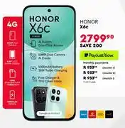 Edgars Honor X6c Smartphone offer