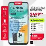 Edgars Honor X5c Plus Smartphone Bundle Deal offer