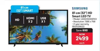 Makro Samsung 81 cm (32) HD Smart LED TV offer