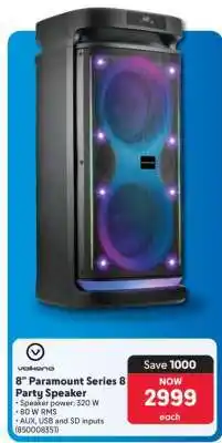 Makro 8” Paramount Series 8 Party Speaker offer