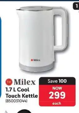 Makro Milex 1.7 L Cool Touch Kettle offer