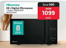 Makro Hisense 28 L Digital Microwave offer