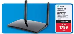 Makro TP-LINK N300 4G LTE Telephony Wi-Fi Router (300 Mbps) offer