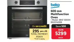 Makro beko 600 mm Multifunction Oven offer