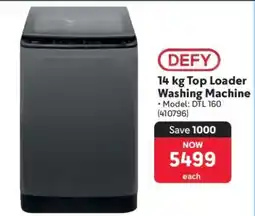 Makro Defy 14 kg Top Loader Washing Machine offer