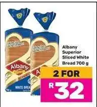 Game Albany Superior Sliced White Bread 700 g offer
