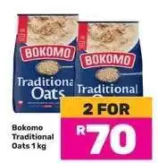 Game Bokomo Traditional Oats 1 kg offer