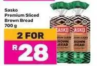 Game Sasko Premium Sliced Brown Bread 700 g offer