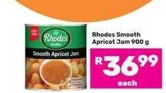 Game Rhodes Smooth Apricot Jam 900 g offer