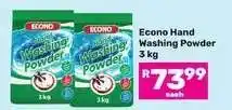 Game Econo Hand Washing Powder 3 kg offer