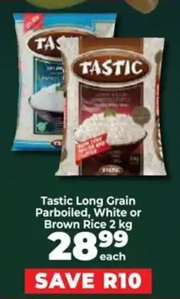 Food Lover's Market Tastic Long Grain Parboiled, White or Brown Rice offer