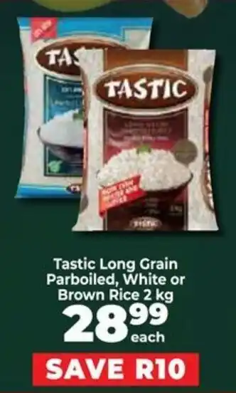 Food Lover's Market Tastic Long Grain Parboiled, White or Brown Rice offer