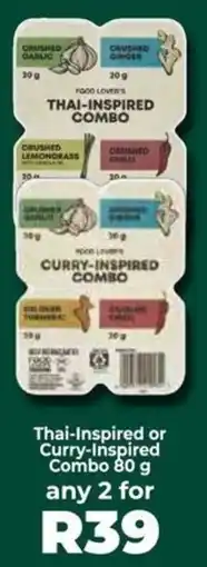 Food Lover's Market Thai-Inspired or Curry-Inspired Combo offer