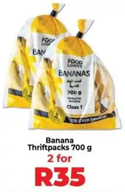 Food Lover's Market Banana Thriftpacks offer