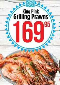 Food Lover's Market King Pink Grilling Prawns offer