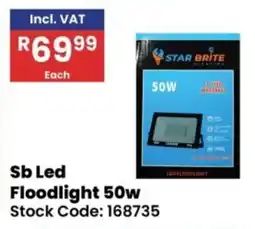 Africa Cash and Carry Sb Led Floodlight 50w offer