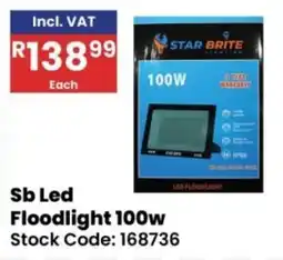 Africa Cash and Carry Sb Led Floodlight 100w offer