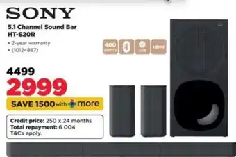Sony 5.1 Channel Sound Bar