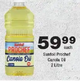 OK Foods Sunfoil Prochef Canola Oil offer