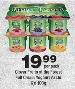 OK Foods Clover Fruits of the Forest Full Cream Yoghurt offer
