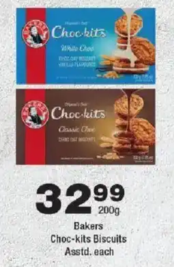 OK Foods Bakers Choc-kits Biscuits offer