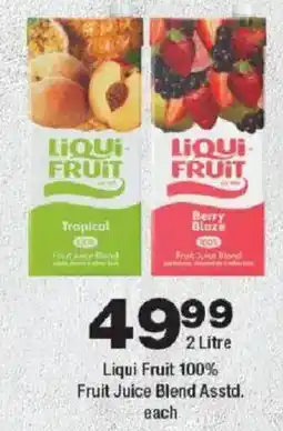 OK Foods Liqui Fruit 100% Fruit Juice Blend offer