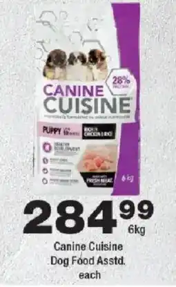 OK Foods Canine Cuisine Dog Food offer