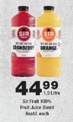 OK Foods Sir Fruit 100% Fruit Juice Blend offer