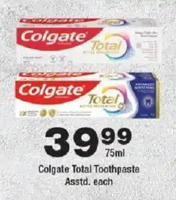 OK Foods Colgate Total Toothpaste offer