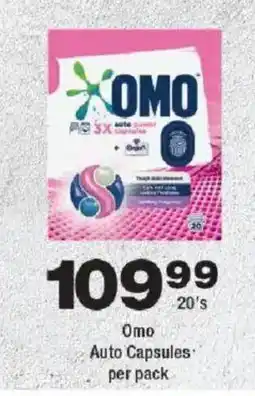 OK Foods Omo Auto Capsules offer