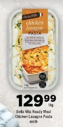 OK Foods Bella Vita Ready Meal Chicken Lasagne Pasta offer